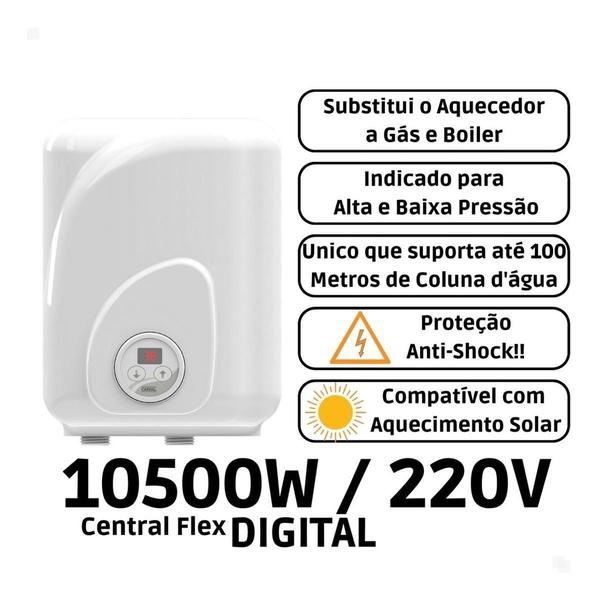 Imagem de Aquecedor Central Flex Digital 10,5Kw/220V Cardal