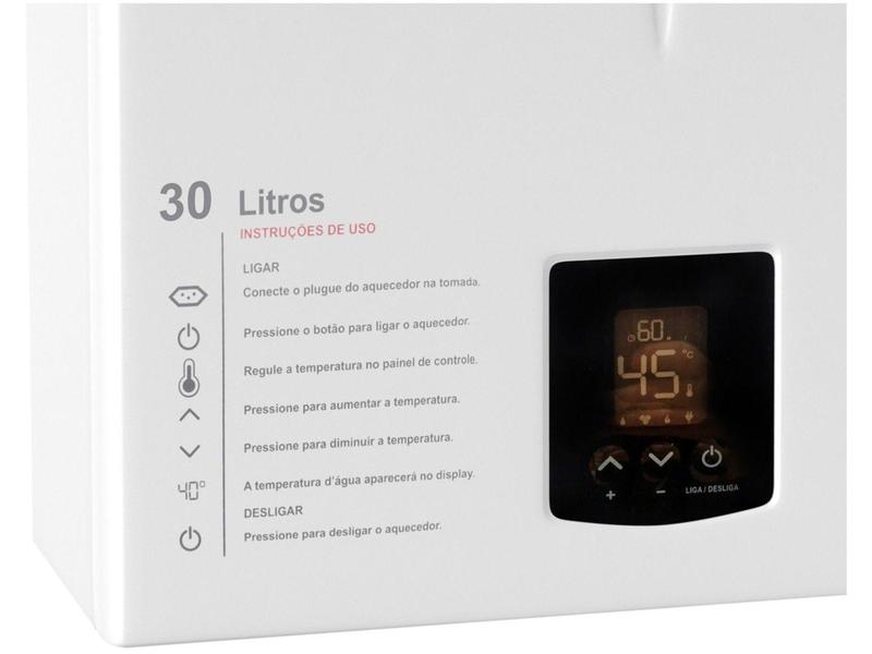 Imagem de Aquecedor de Água a Gás GLP Rheem Prestige - RB3AP30PVPTIC Controle Eletrônico Digital 30L/min