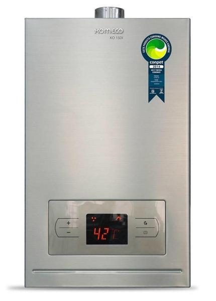 Imagem de Aquecedor De Água A Gás Komeco KO 15 Di (inox) 15 Litros Bivolt Digital - GLP