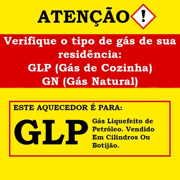 Imagem de Aquecedor De Água A Gás Lorenzetti 7 Litros LZ 750BP Branco GLP Mêcanico A Pilha