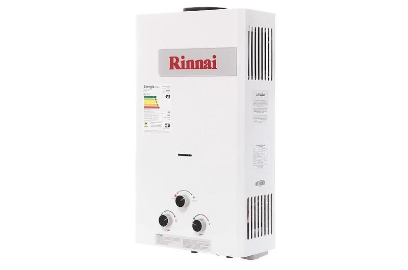 Imagem de Aquecedor de Agua a Gás Mecânico 15L M15 S Rinnai GN Branco