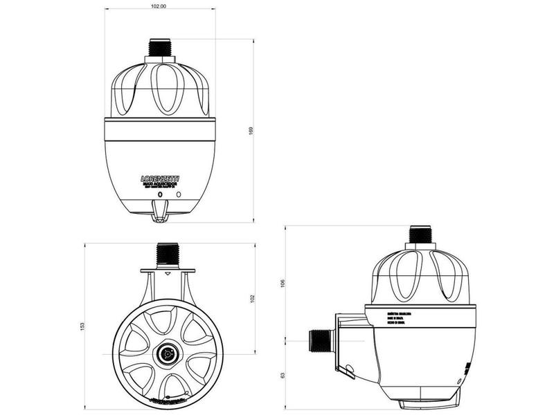 Imagem de Aquecedor de Água Elétrico Lorenzetti  - Maxi Aquecedor Ultra 5L/min