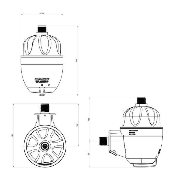 Imagem de Aquecedor De Agua Lorenzetti Maxi Ultra 5500w 220v