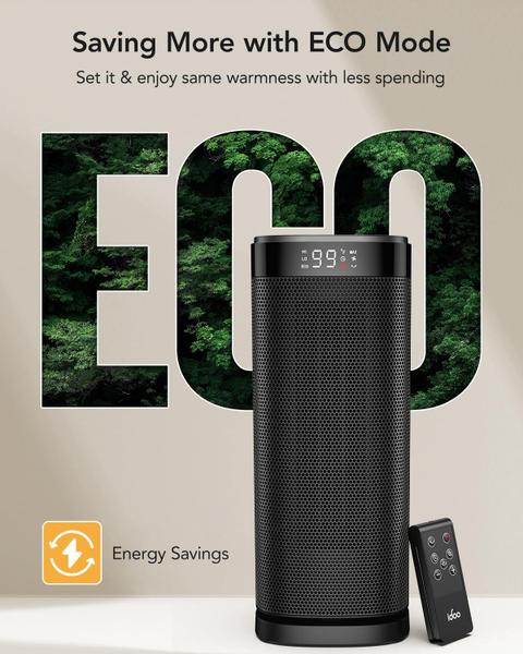 Imagem de Aquecedor de ambiente iDoo Electric Tower Heating 200mL para interior