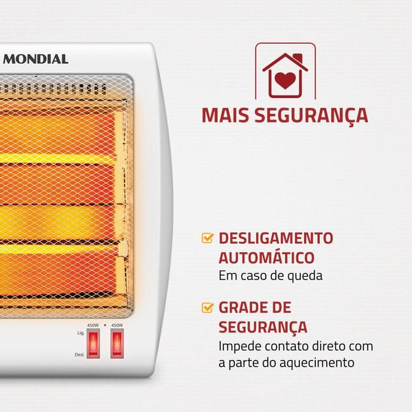 Imagem de Aquecedor de ambientes 900 watts a quartzo - Confort Air II - Mondial