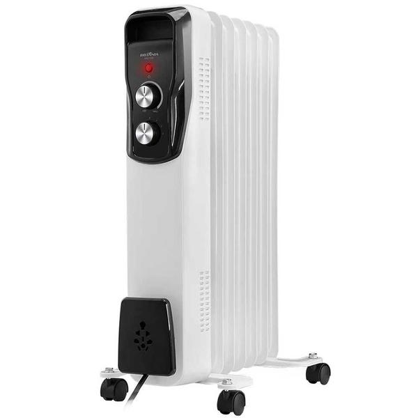 Imagem de Aquecedor De Ar Britânia A Óleo 1500W Baq1720B Branco - 127V