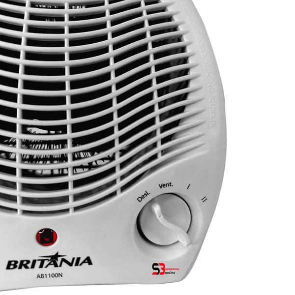 Imagem de Aquecedor de ar  eletrico portatil britania potente 1500w