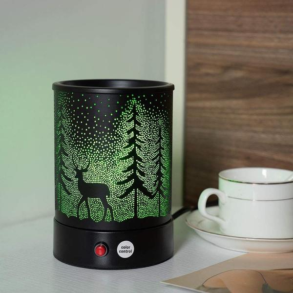 Imagem de Aquecedor de lâmpadas a óleo perfumado Hituiter Pine Forest Deer Design