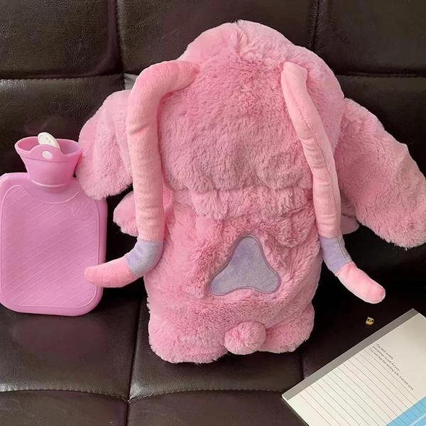 Imagem de Aquecedor de Mãos Portátil Stitch e Lotso - Pelúcia Disney para Meninas