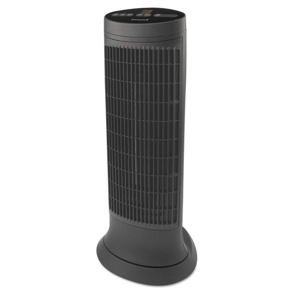 Imagem de Aquecedor de torre de cerâmica Honeywell 1500W oscilante preto 220V