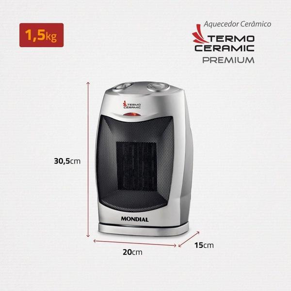 Imagem de Aquecedor e circulador de ar Termo Ceramic 220V