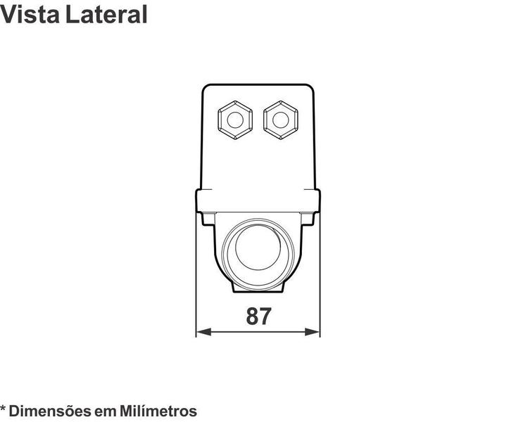 Imagem de Aquecedor e Iluminação p/ Banheira e Spa Sinapse Maxxi Cromo 5000W, 3 Spots em Inox