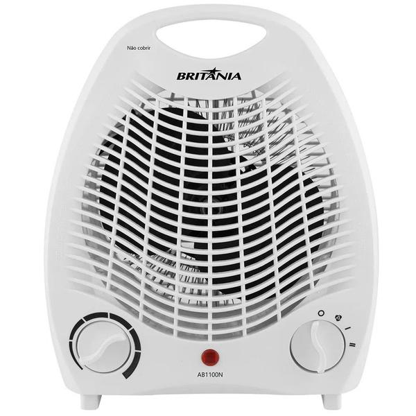 Aquecedor Eletrico Britania AB1100N - 1500W - 220V - Branco Imagem de Aquecedor Eletrico Britania AB1100N - 1500W - 220V - Branco