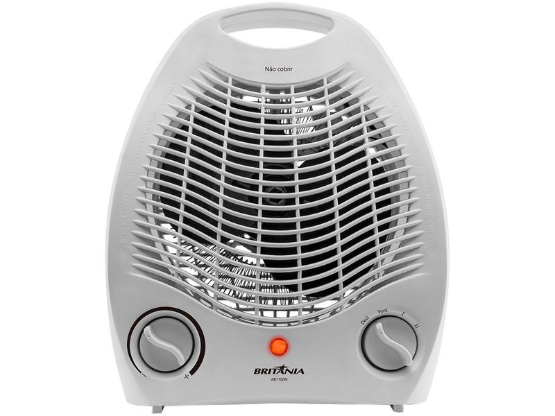 Aquecedor Elétrico Britânia AB1100N - 2 em 1 Aquecedor Elétrico Britânia AB1100N - 2 em 1
