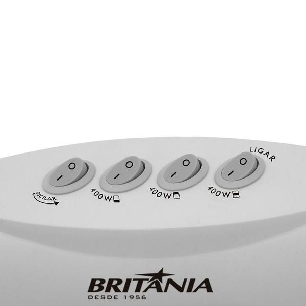 Imagem de Aquecedor Elétrico Britânia AB1200BR Oscilante 2 Níveis 1200W