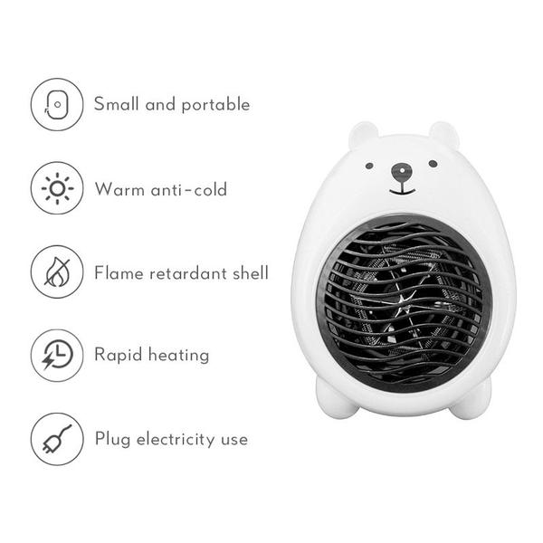 Imagem de Aquecedor elétrico portátil Wokex Fast Heating 400W 220V