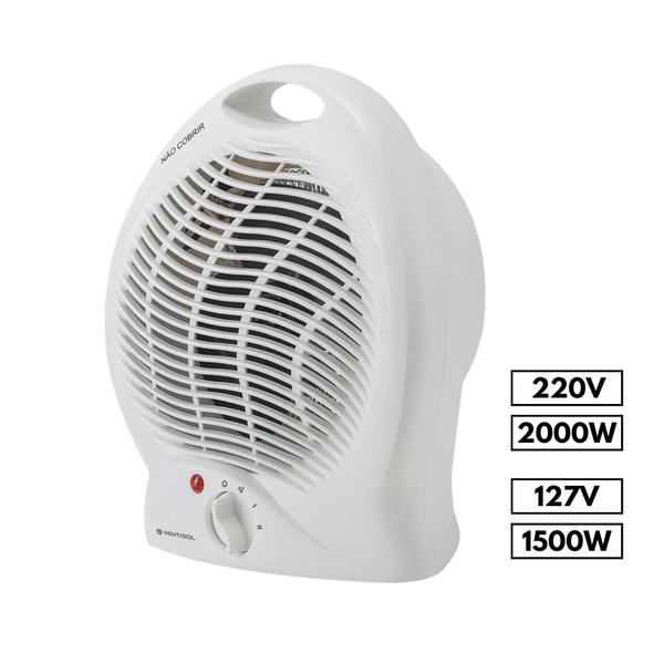 Imagem de Aquecedor Elétrico Termoventilador Residencial Branco Ventisol