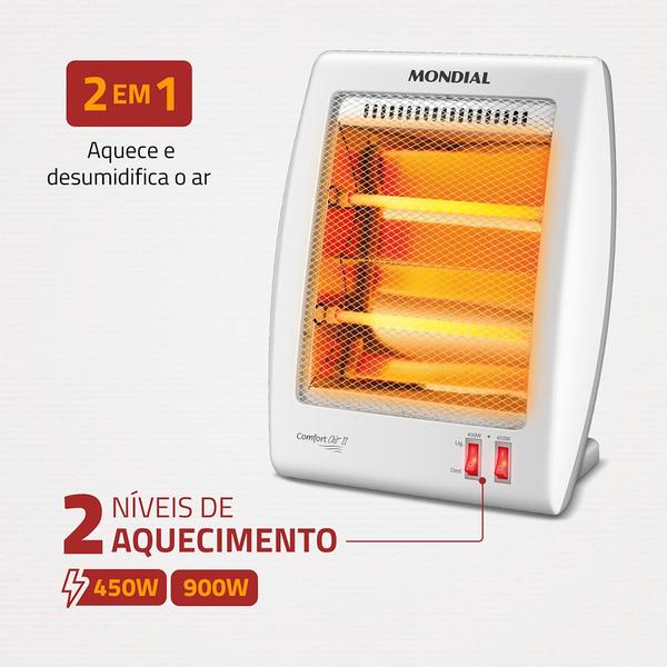 Imagem de Aquecedor Quartzo Comfort Air II Mondial A-15