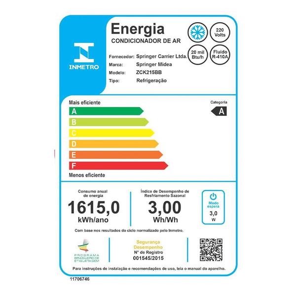 Imagem de Ar Condicionado de Janela Springer Midea 20.000 Btus Frio Mecânico 220v