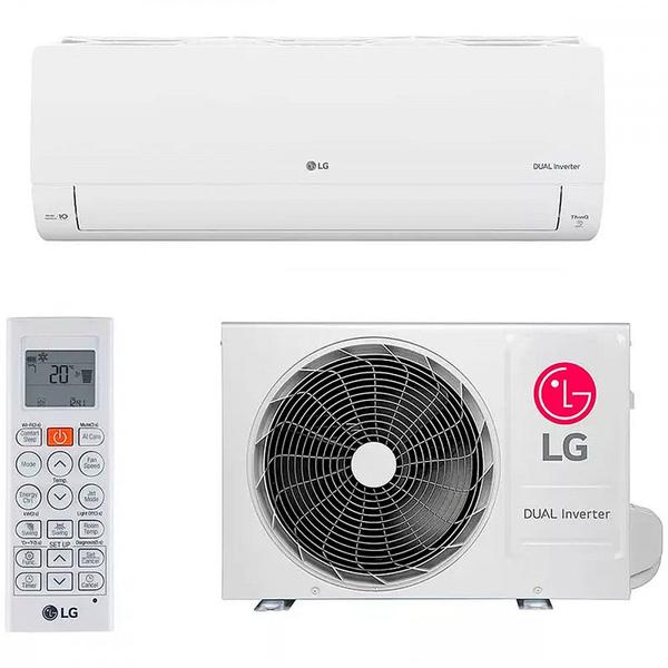 Imagem de Ar Condicionado DUAL Inverter Voice LG 9000 BTU F 220V + Unidade externa