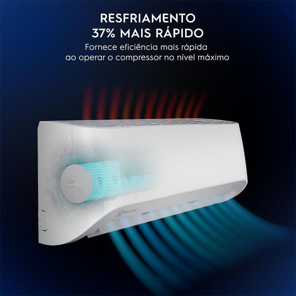 Imagem de Ar-Condicionado Electrolux Inverter Split 24.000 BTUs Color Adapt Frio Triple Protection (JI24F/JE24F)