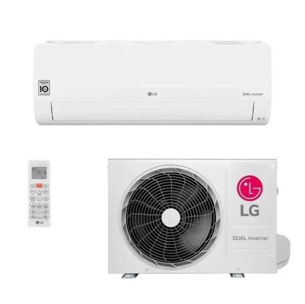 Imagem de Ar Condicionado Inverter LG Dual Voice +IA 9000 Btus Frio 127v R-32 Wi-Fi