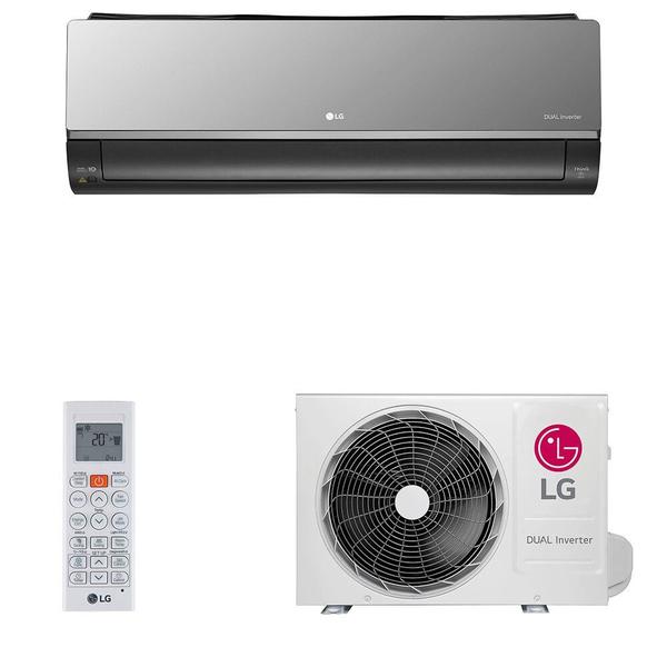 Imagem de Ar-Condicionado LG 24000 BTUs, Quente/Frio, Dual Inverter + AI - S3-W24K2R7