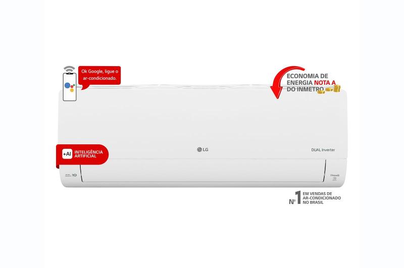 Imagem de Ar-Condicionado LG Dual Inverter Voice +AI 9.000 BTU Frio 220V