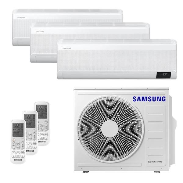 Imagem de Ar-Condicionado Multi Split Inverter 24000 BTUs Samsung Quente e Frio (3 Evap. HW 12000) 220V