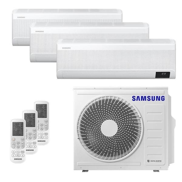 Imagem de Ar-Condicionado Multi Split Inverter 28000 BTUs Samsung Quente e Frio (3 Evap. HW 9000) 220V