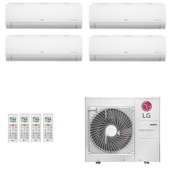 Imagem de Ar-Condicionado Multi Split Inverter LG 36.000 (3x Evap HW 9.000 + 1x Evap HW 18.000) Quente/Frio 220V