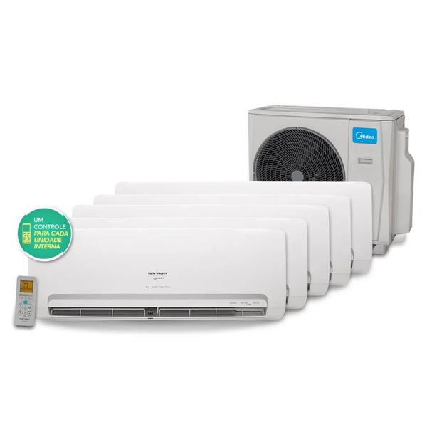 Imagem de Ar Condicionado Multi Split Inverter Springer Midea 5x9.000 BTU/h Quente e Frio Monofásico 38MBPA42M5  220 Volts