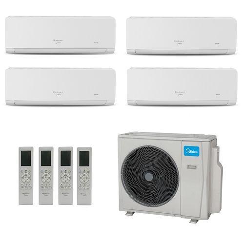 Imagem de Ar Condicionado Multisplit HW Inverter 36.000 Btu (2x Evap 9.000 + 2x Evap 12.000) Quente Frio 220v