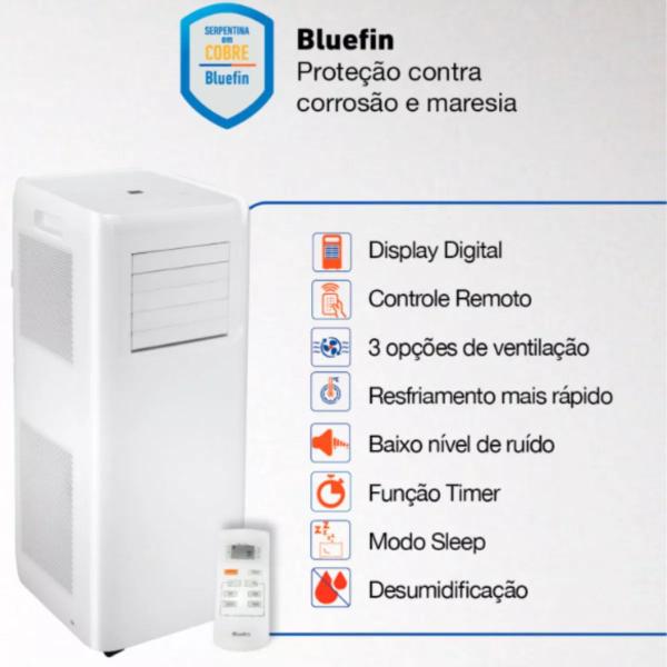 Imagem de Ar Condicionado Portátil Gree Aovia Gpc12ap-a6nna1a Branco 127v