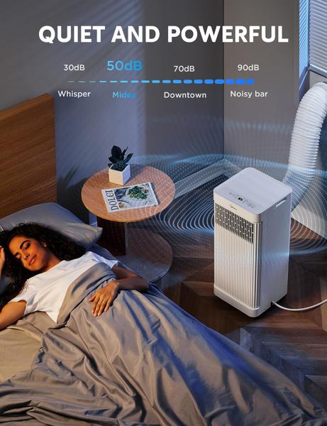 Imagem de Ar condicionado portátil Midea 8.500 BTU (5.000 BTU SACC)