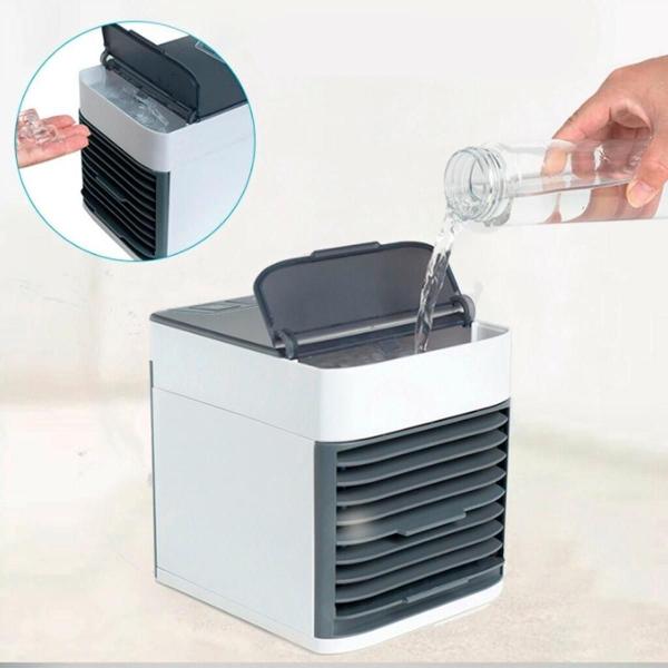 Imagem de Ar Condicionado Portátil Mini Ventilador Usb Ideal Refrescar