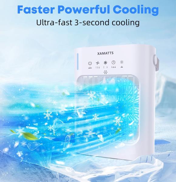 Imagem de Ar condicionado portátil XAMATTS Evaporative 700mL 3 velocidades