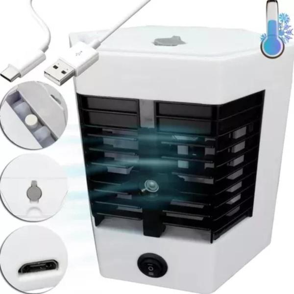 Ar Condicionado R Portátil Arctic Air Ultra Pro 10W USB S - Home Goods Imagem de Ar Condicionado R Portátil Arctic Air Ultra Pro 10W USB S