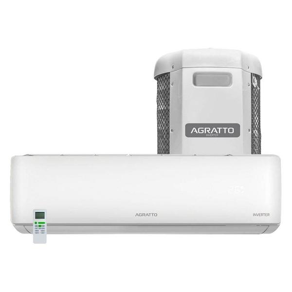 Imagem de Ar Condicionado Split 24.000 BTUs Agratto LCST24F Liv Top  Inverter, Ciclo Frio, Branco 220V