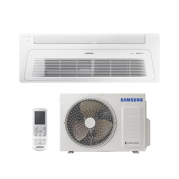 Imagem de Ar Condicionado Split Cassete 1 Via Inverter Samsung Windfree R-32 17000 Btus Quente/frio 220V AC018DN1DKG/AZ