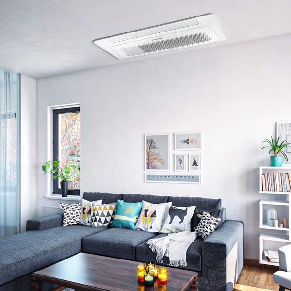 Imagem de Ar Condicionado Split Cassete 1 Via Inverter Samsung Windfree R-32 24000 Btus Quente/frio 220V AC024DN1DKG/AZ