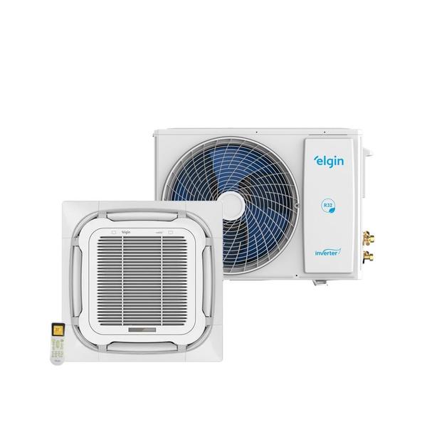 Imagem de Ar Condicionado Split Cassete 4 Vias Inverter Elgin Plus 18000 BTU/h Frio Monofásico 45KDFI18C2NA  220 Volts