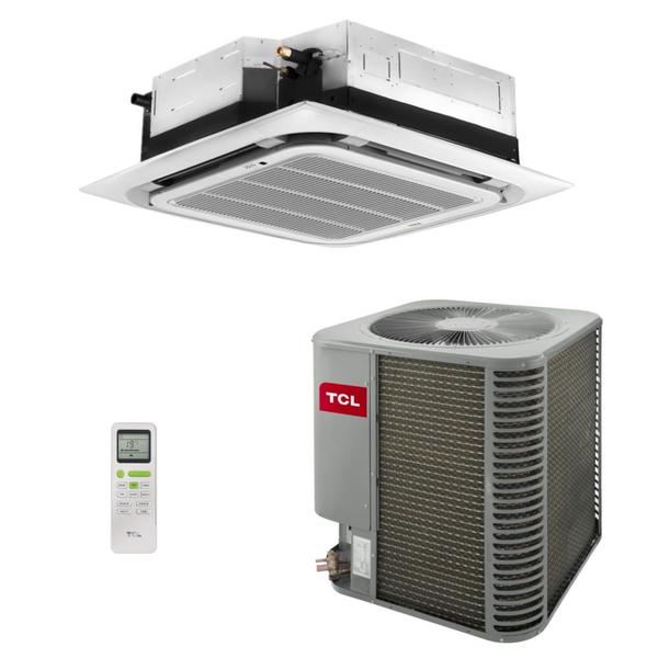 Imagem de Ar-Condicionado Split Cassete 4 Vias Inverter TCL 36.000 BTUs Só Frio 220V Monofásico