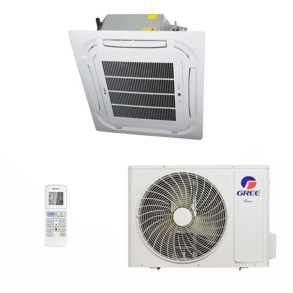Ar-Condicionado Split Cassete Gree G-Prime Inverter Compact 56.000 BTUs R-32 Só Frio 220V Monofásico Imagem de Ar-Condicionado Split Cassete Gree G-Prime Inverter Compact 56.000 BTUs R-32 Só Frio 220V Monofásico