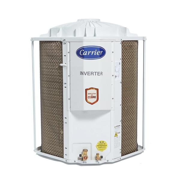 Imagem de Ar Condicionado Split Cassete Inverter Carrier 56000 Btus Quente e Frio Connect R-32 220v Monofásico