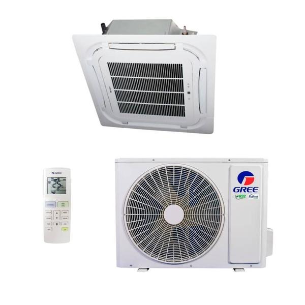 Imagem de Ar Condicionado Split Cassete Inverter Gree Compact 24000 BTUs Frio GULD24T1/A-S - 220V