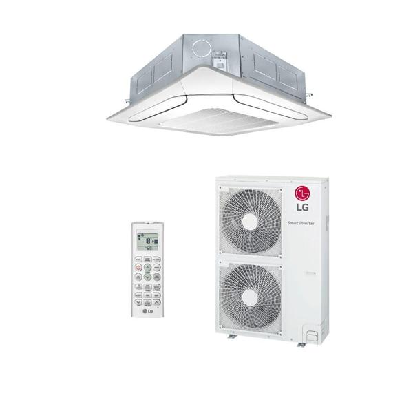 Imagem de Ar Condicionado Split Cassete Inverter LG 48000 BTUs Quente/Frio AT-W48GMLP1 - 220V