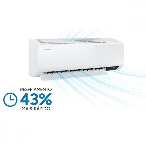 Imagem de Ar Condicionado Split Digital Inverter Ultra Samsung 9000 Btus Frio AR09CVHZAWKN