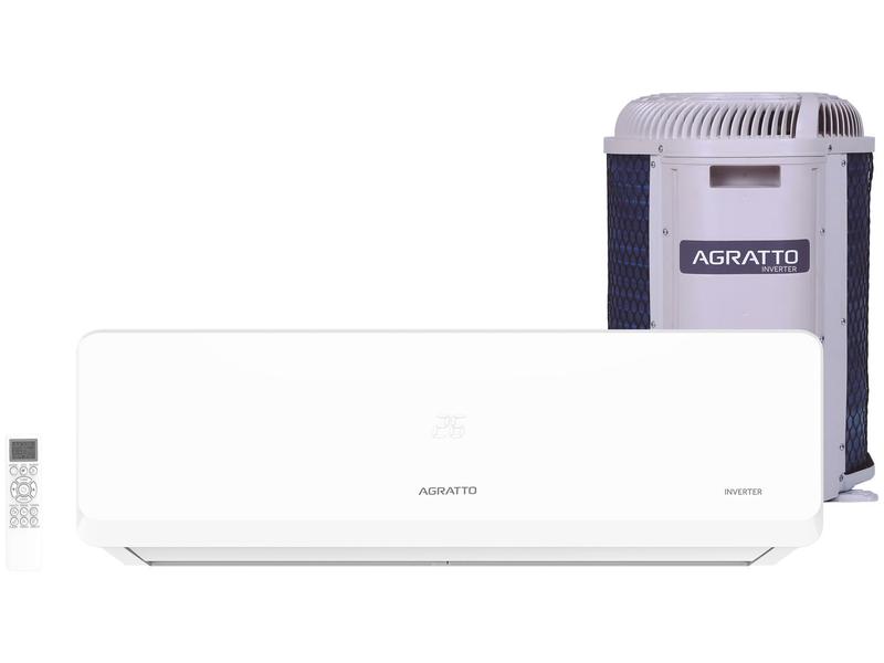 Ar-condicionado Split Fit 9.000BTUs Agratto Inverter Top Discharge Frio FICST09F Ar-condicionado Split Fit 9.000BTUs Agratto Inverter Top Discharge Frio FICST09F