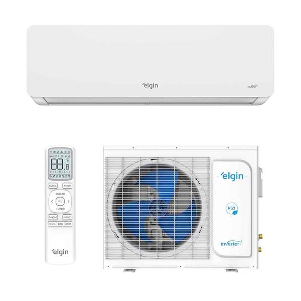 Ar Condicionado Split Hi Wall Eco II Inverter Connect Elgin 12.000 Btus Frio 220v R-32 Ar Condicionado Split Hi Wall Eco II Inverter Connect Elgin 12.000 Btus Frio 220v R-32